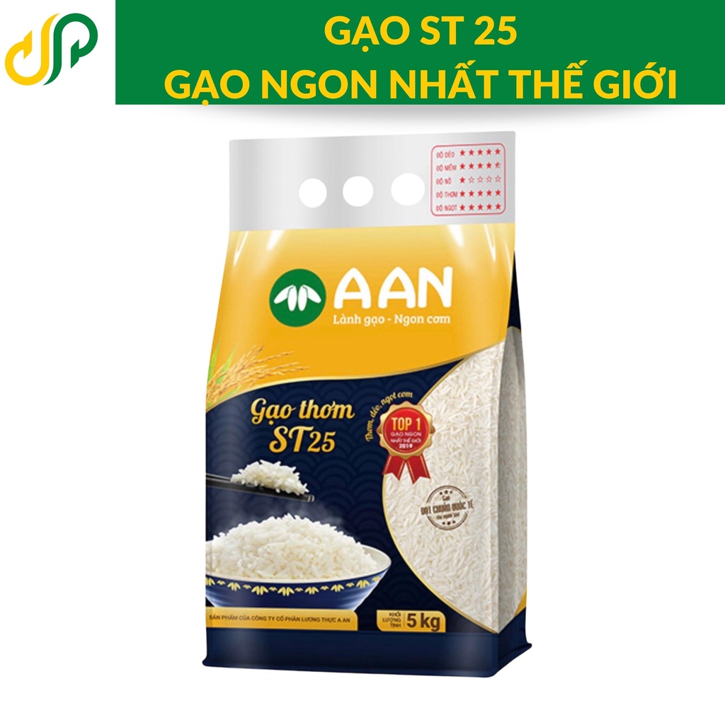 Gạo AAn ST25 túi 5kg