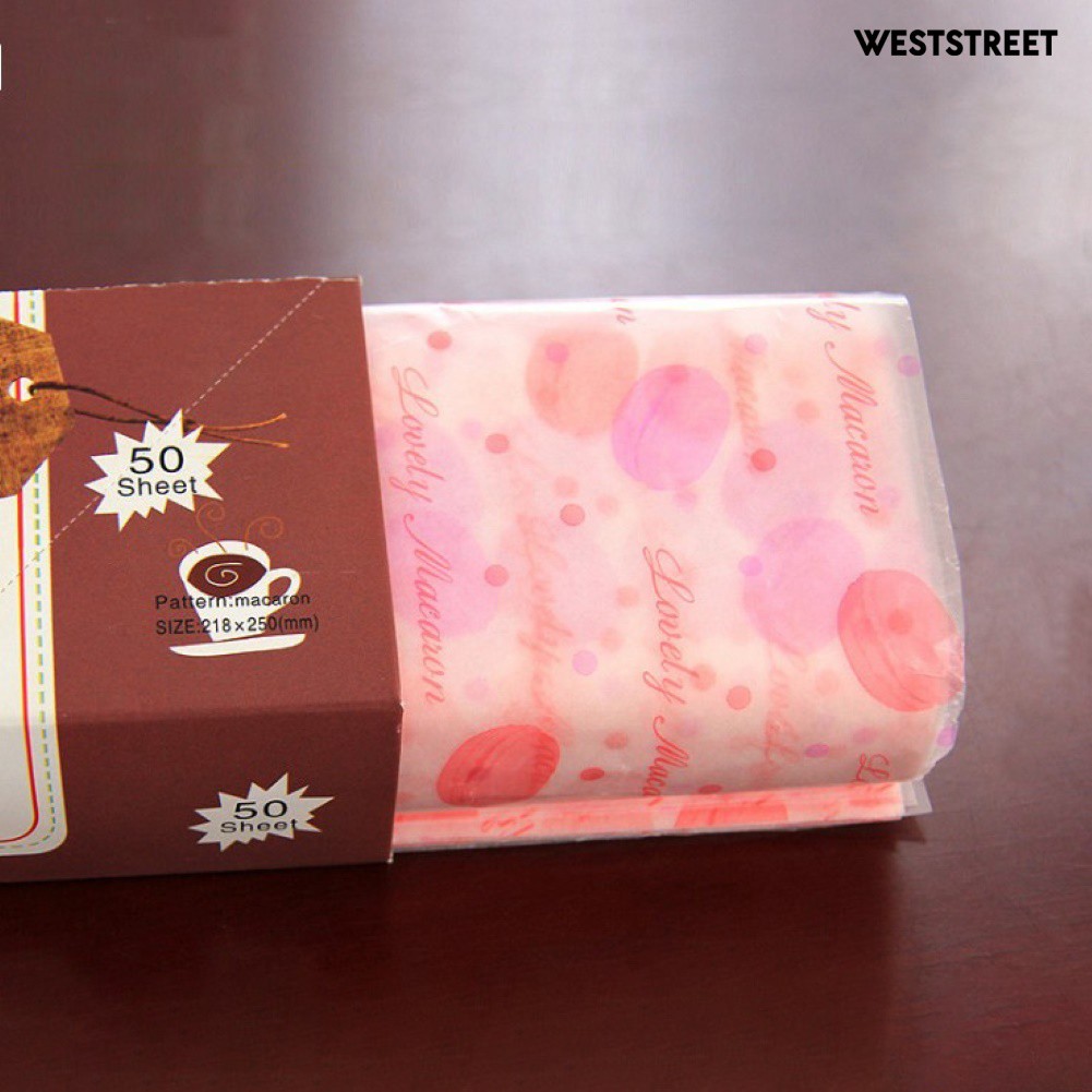 Cake  Non Stick Food Wax Paper Cooking Baking Wrap