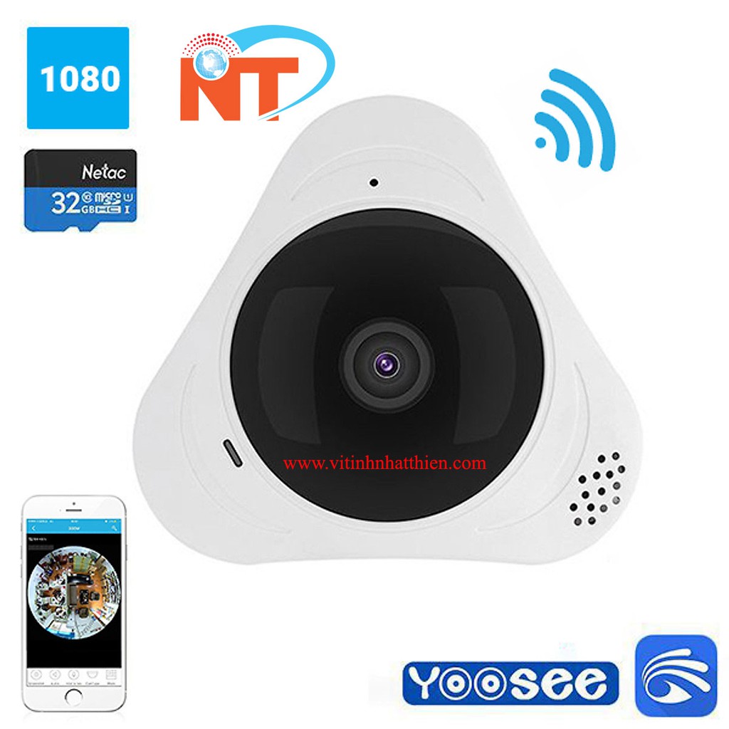 CAMERA IP WIFI YOOSEE MINI ỐP TRẦN 360