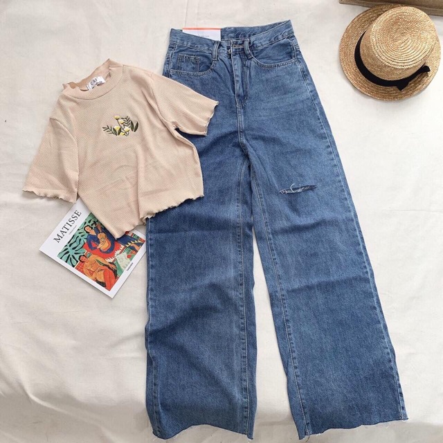Quần Baggy JEANS hack chiều cao cực đẹp | BigBuy360 - bigbuy360.vn
