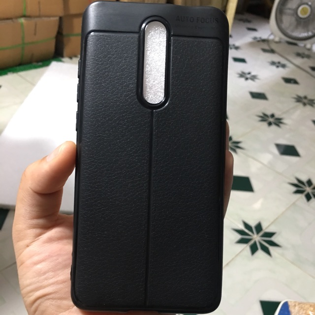 Ốp lưng Xiaomi Redmi K20/ K20 Pro cân da Auto focus chống sốc