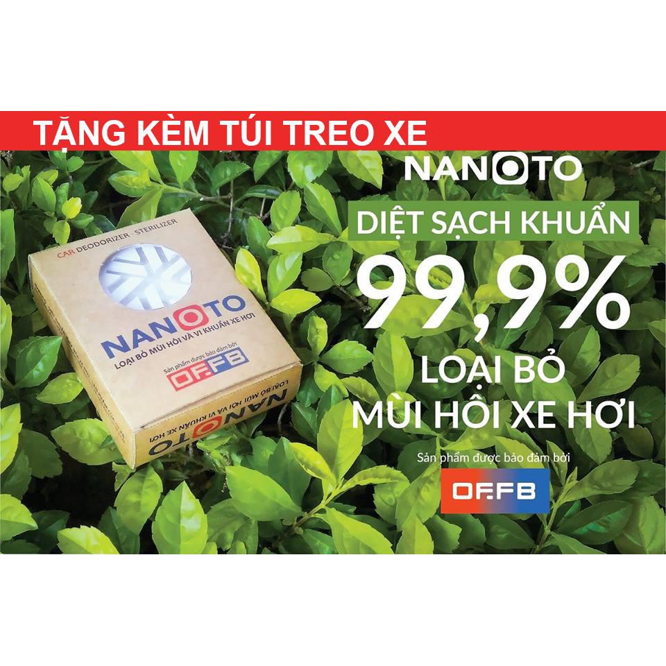 Viên khử mùi nanoto SẢ CHANH - TẶNG TÚI TREO