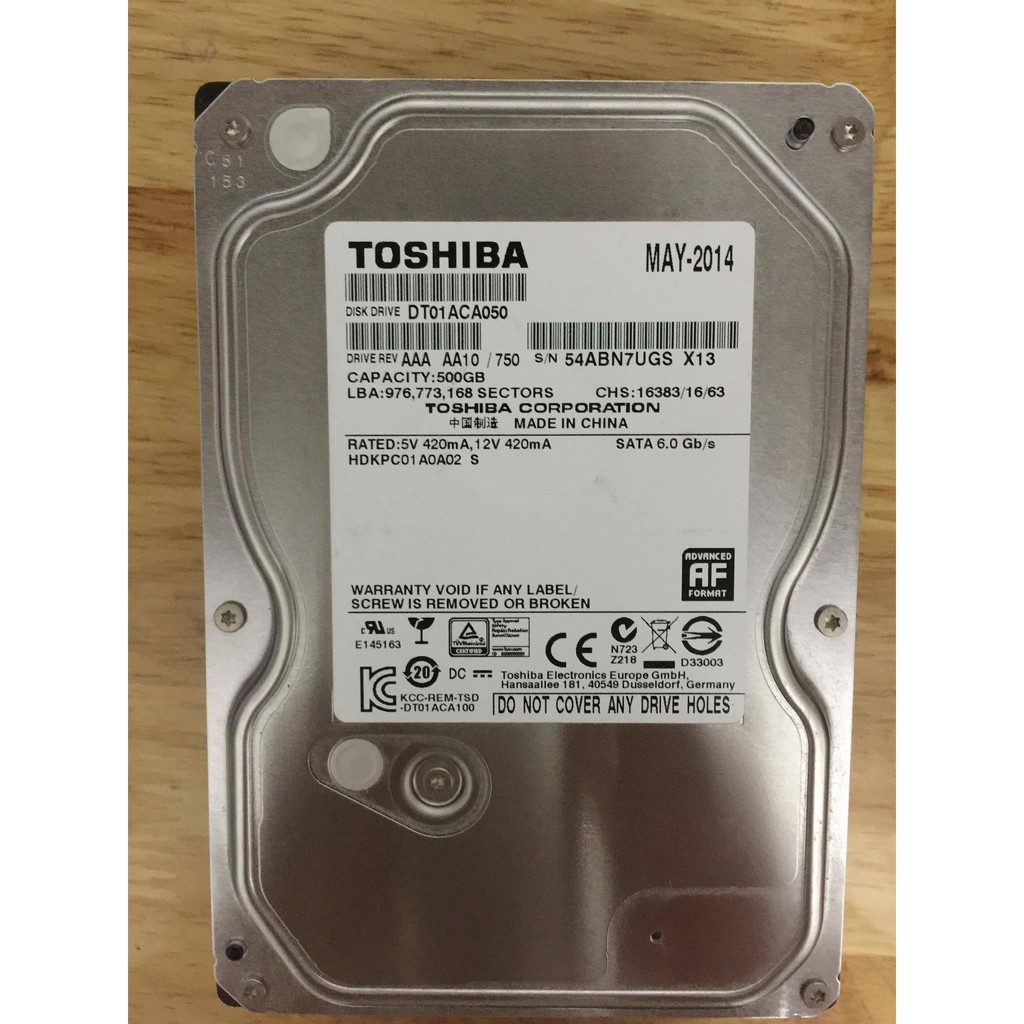 Ổ cứng PC máy để bàn HDD 500g 320G 250GB 160GB 80GB 7200rpm Sata- Tặng kèm Cáp Sata -