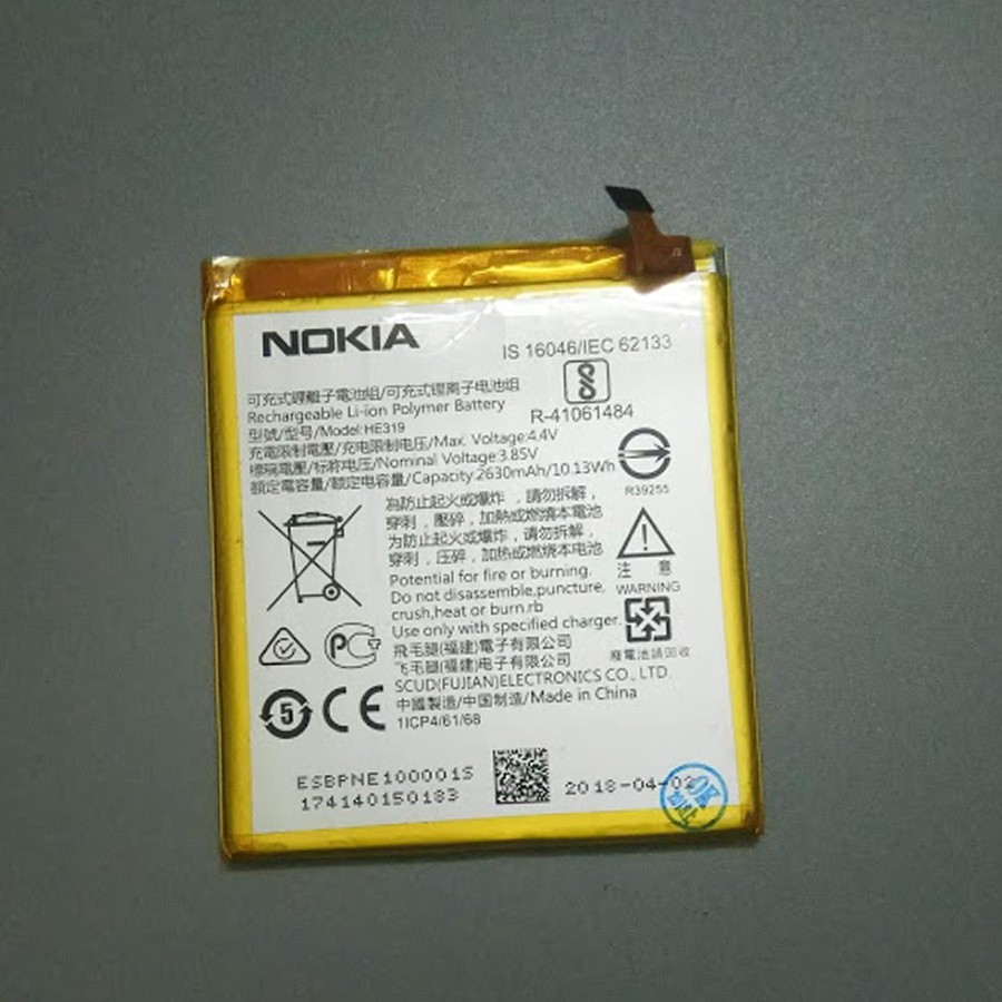 pin nokia 3 chính hãng