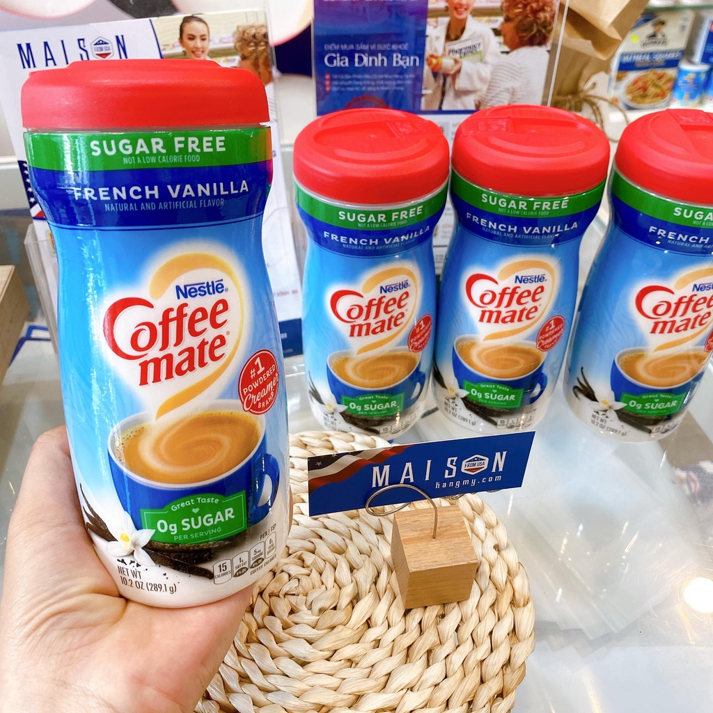 BỘT KEM PHA CÀ PHÊ NESTLÉ COFFEE MATE - Hàng Nhập USA Chính Hãng