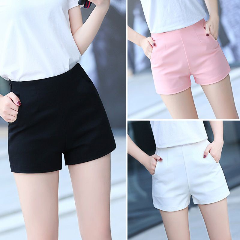 Quần đùi nữ - Quần short nữ chất thun cotton dày co giãn