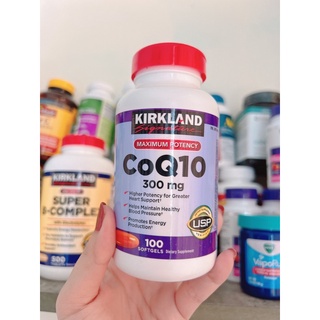 Viên hỗ trợ tim mạch Kirkland Signature CoQ10 300mg 100 viên❤️