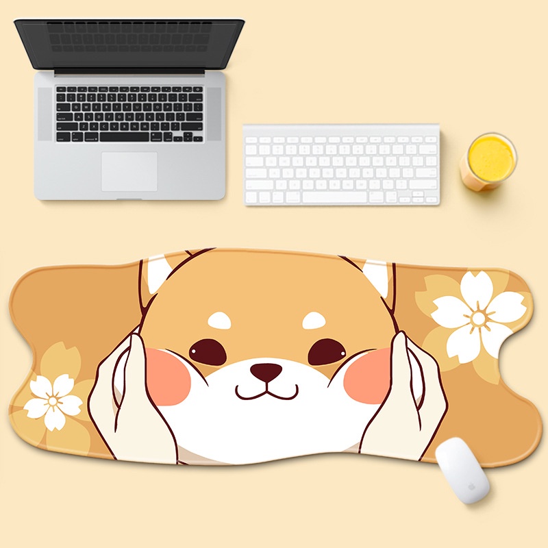 Miếng Lót Chuột , Lót Bàn Phím Chơi Game Mouse Pad Kai Size 75x30 Animal