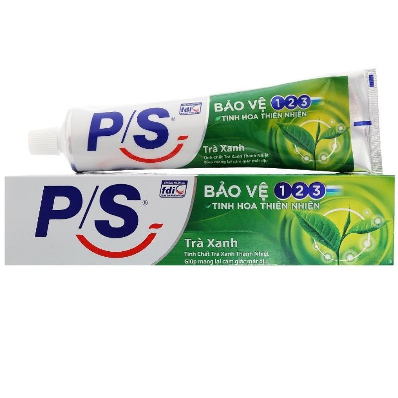 Kem đánh răng PS bảo vệ 123 thiên nhiên 180g