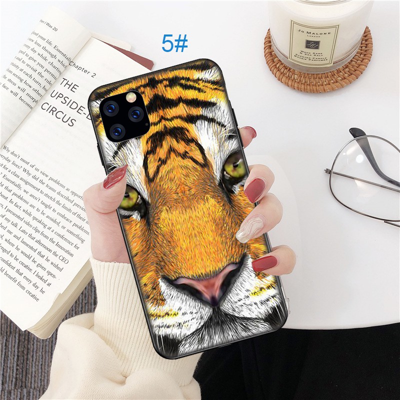 Ốp điện thoại hình hổ và sư tử nhiều kiểu sáng tạo thích hợp cho Iphone 5 5s Se 6 6S 7 8 Plus X XR Xs Max
