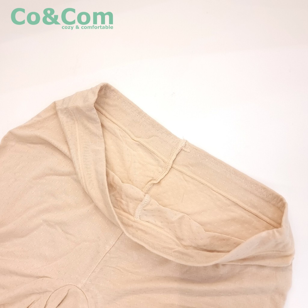Quần Váy Nữ Cotton Thông Hơi Phối Ren 7P Co&amp;Com QV5158 Co Giãn, Siêu Thấm Hút