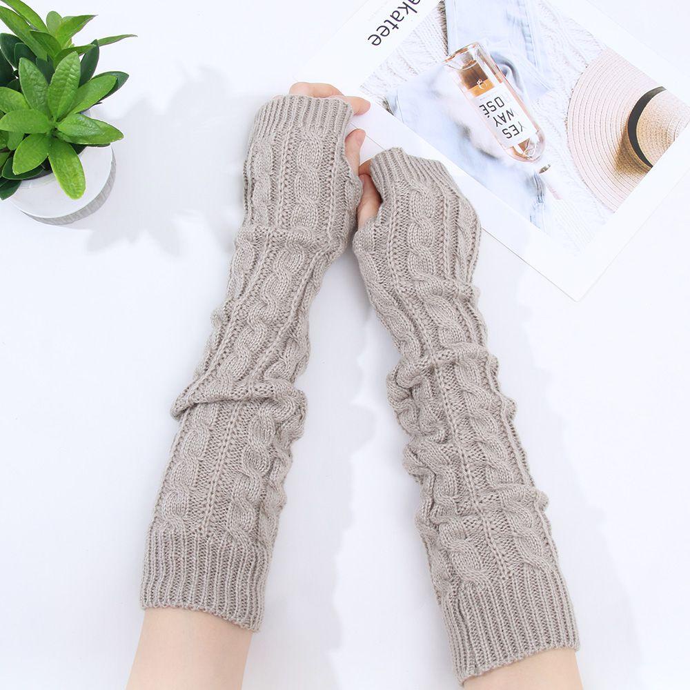 ESPO Găng Tay Len Dài 50cm Giữ Ấm Mùa Đông