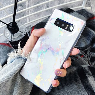 Ốp lưng Samsung Note 9 dẻo đá hoa cương 3D