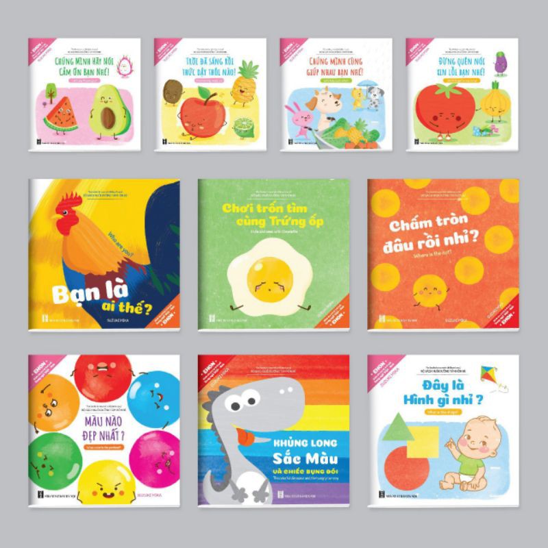 Bộ Flash card khổ A5 to nhất cho bé