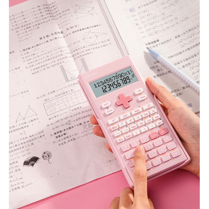 [Cực Dễ Thương] Máy tính cầm tay Ponny, 3 màu đa dạng, sáng đặc biệt