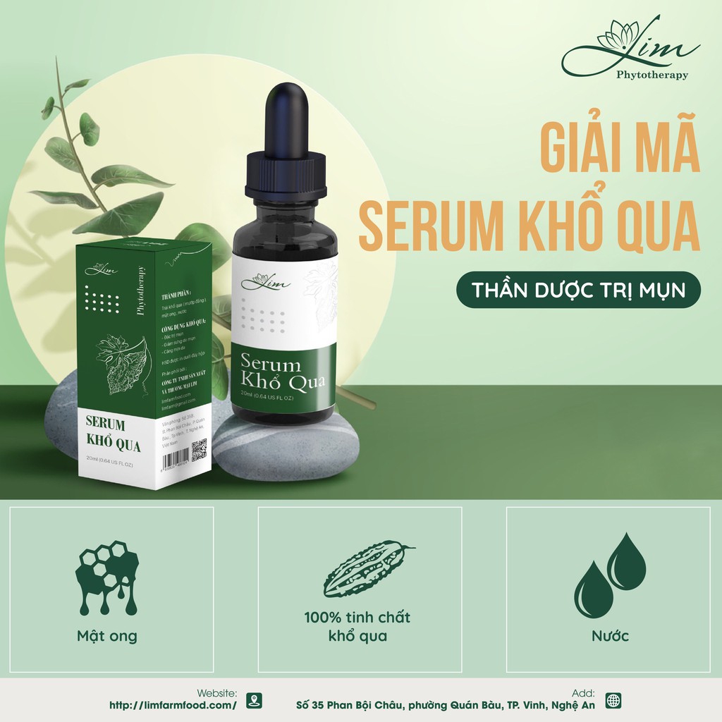 Combo soap rửa mặt, serum khổ qua, tẩy da chết cafe, bột mướp đắng - sản phẩm thiên nhiên 100% - chăm sóc da tại nha