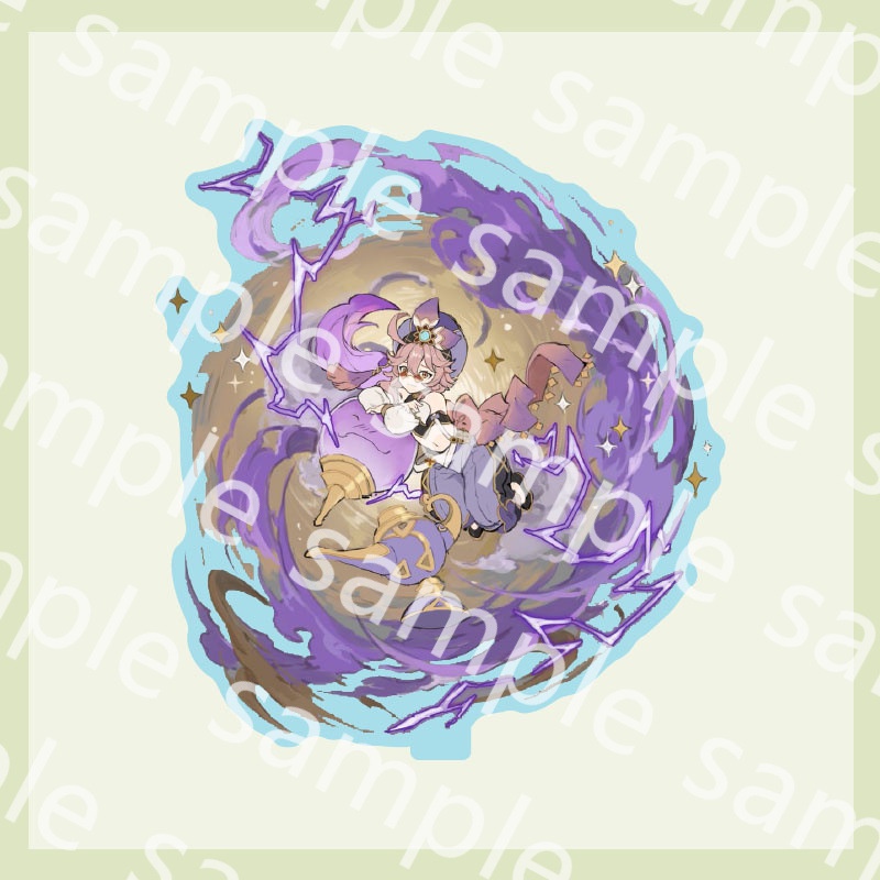 (mẫu mới) Standee Genshin Impact game tượng acrylic mica trong mô hình trang trí