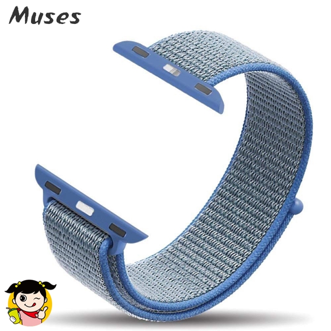 Muse07 Dây vải nylon đeo đồng hồ thông minh Apple Watch Series 4 40mm/44mm