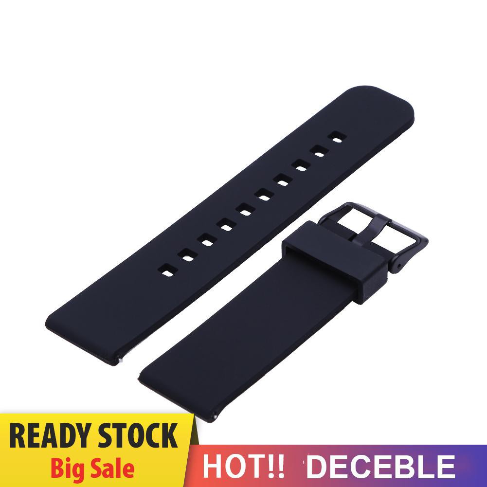Deceble 22mm Sports Silicone Watch Bands Strap for Samsung Galaxy Gear S3 Classic S