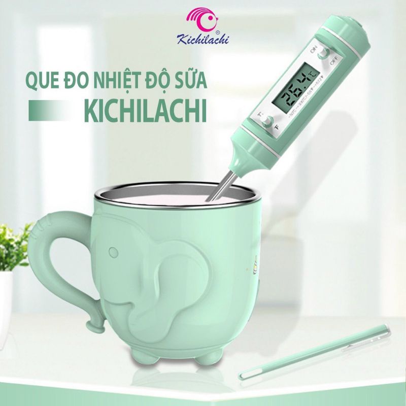 Que Đo Nhiệt Độ Sữa KICHILACHI KICHI - Đo nhiệt độ nước, sữa, thức ăn