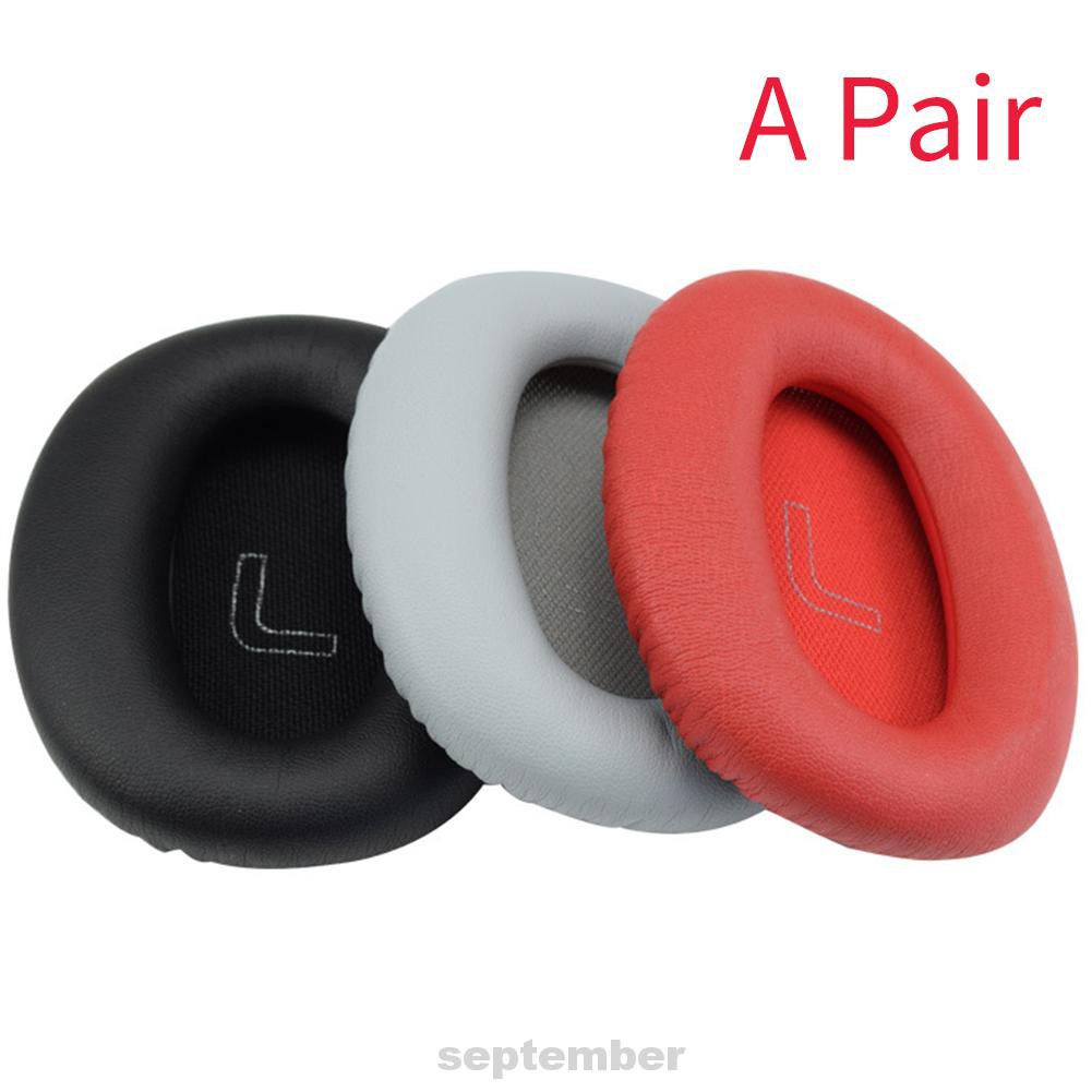 2pcs Ear Pad Home Dustproof Protective Elastic Comfortable Music Stereo Sound Enhance Bass For Edifier W820BT
