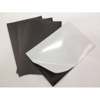 10 Tấm Nam châm dẻo Tấm A4 băng keo 2 mặt dày 0.5mm