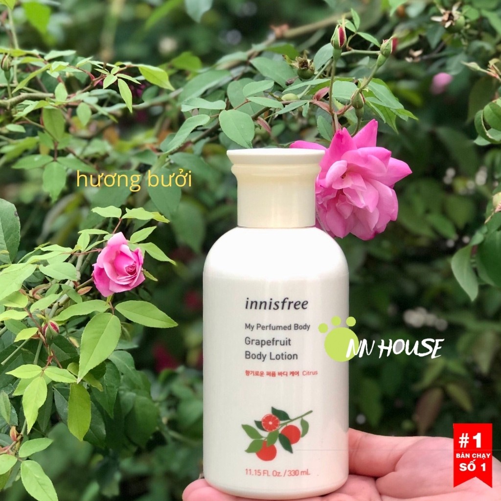 Sữa dưỡng thể body hương nước hoa Innisfree My Perfumed Body Lotion dưỡng ẩm toàn thân - NN HOUSE