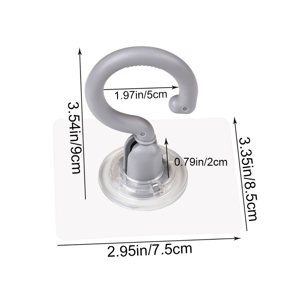 Giá Đỡ Treo Đồ Dán Tường Phòng Tắm/Nhà Bếp Có Thể Xoay 360 Độ Tiện Dụng° Xoay / Nhiều Màu