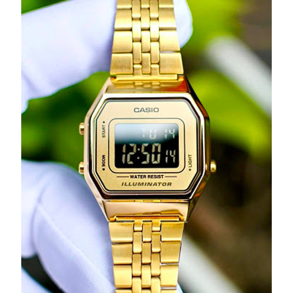 Đồng hồ nữ CASIO LA680WGA-9BDF chính hãng - Bảo hành 1 năm, Thay pin miễn phí