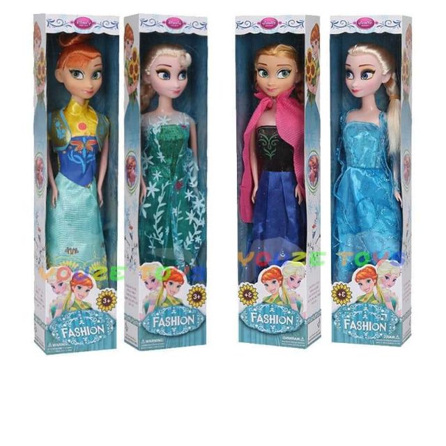 Búp bê Anna &amp; Elsa 31cm hàng hộp xuất