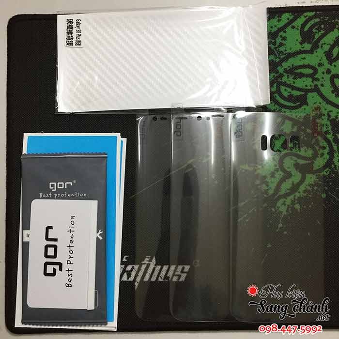 Bộ Dán Dẻo Full Màn Gor Samsung S8, S8 Plus