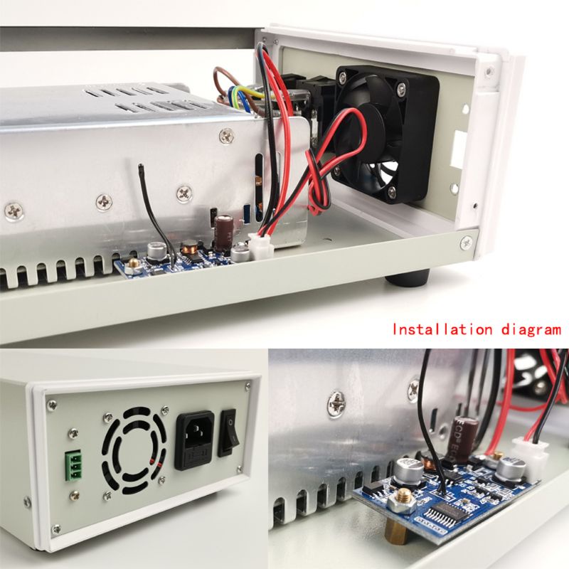 1 Bộ Mô Đun Điều Khiển Quạt Tản Nhiệt 3 Tốc Độ DC6-70V