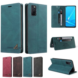 Bao da nắp lật có ngăn đựng thẻ xinh xắn thích hợp cho oppo a52 / a72 / a92 008