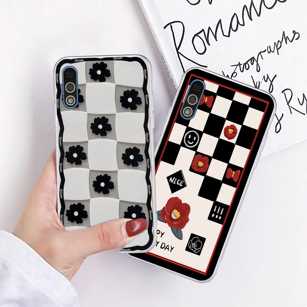 Ốp Vsmart Bee / Bee 3 in hình trái tim, caro kẹo ngọt đầy cá tính siêu đẹp siêu chất