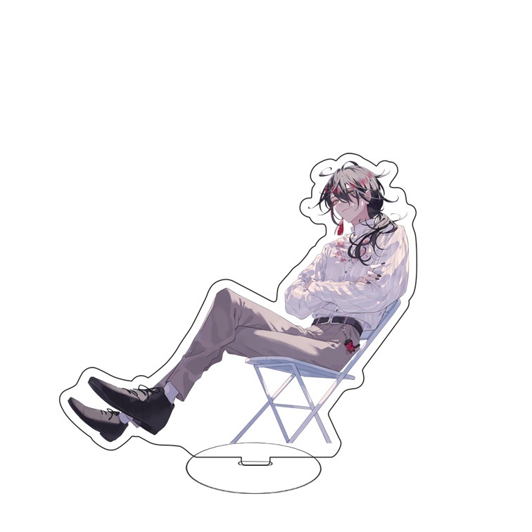 Giá Đỡ Acrylic Hình Búp Bê Jason NIJISANJI Vtuber Luxiem
