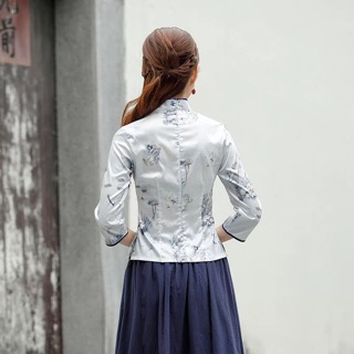 Áo sườn xám mã PMS66