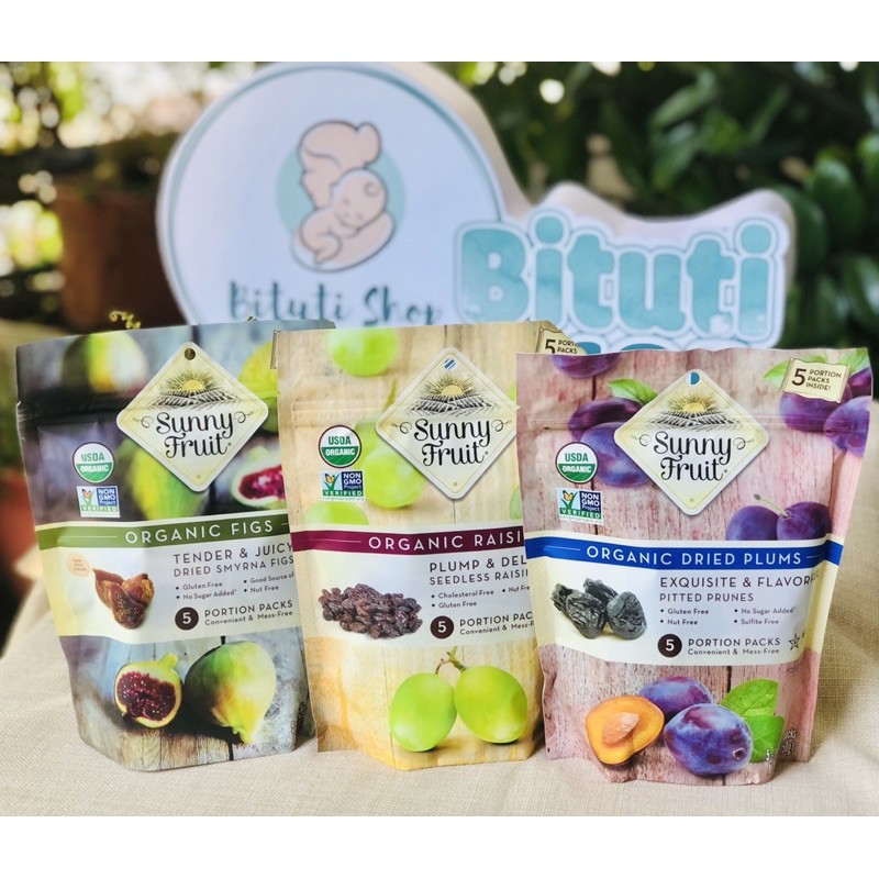 Trái cây sấy hữu cơ SunnyFruit 250gr