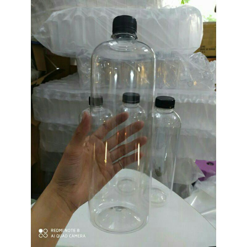 chai nhựa nắp vặn 1lit