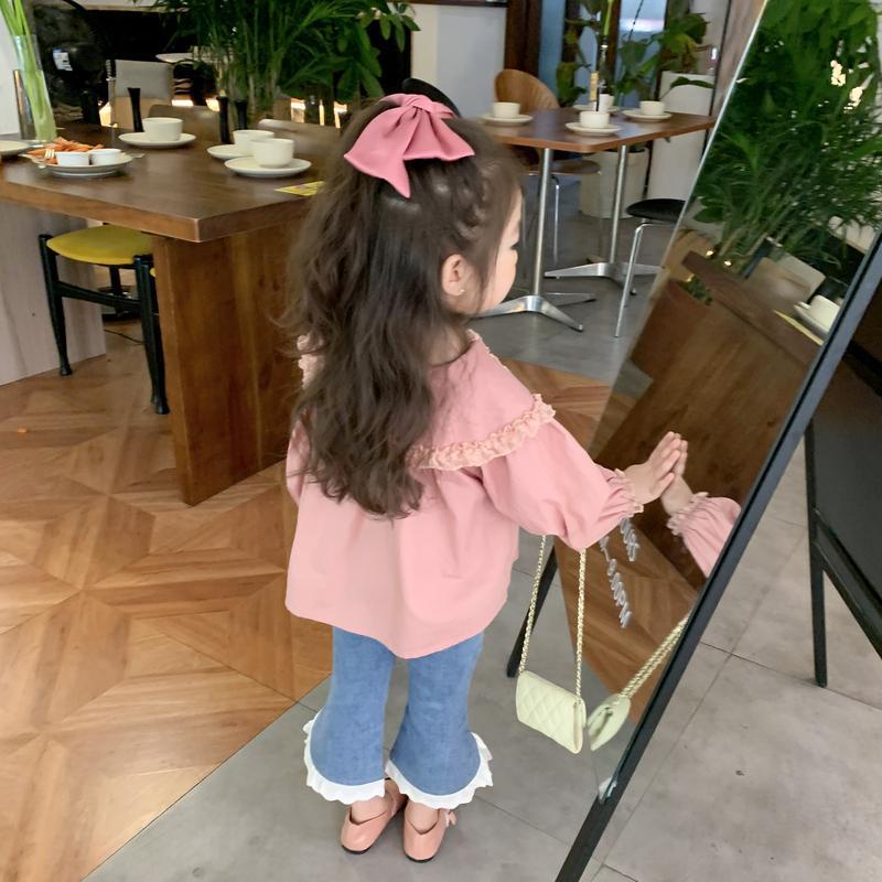 [Hàng Có Sẵn] Set Áo Sơ Mi Dáng Rộng Phong Cách Phương Tây Thời Trang Xuân Thu Cho Nữ