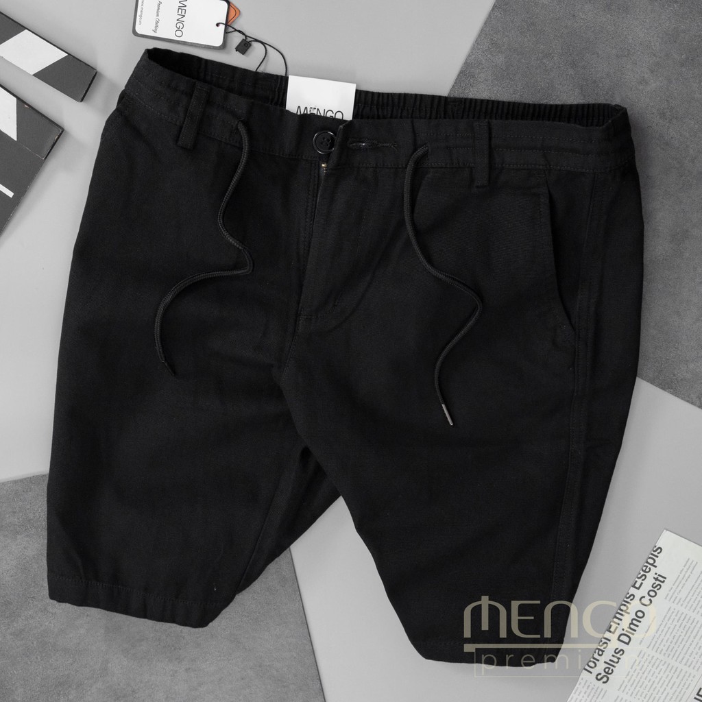 Quần đùi nam, Quần Đũi Nam linen MENGO Trắng [Mua 2 giảm 10%] - Q12 | BigBuy360 - bigbuy360.vn