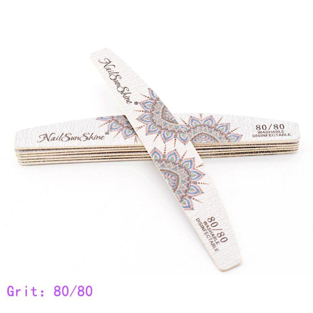 Dụng Cụ Dũa Móng Tay Chuyên Nghiệp In Họa Tiết Hoa