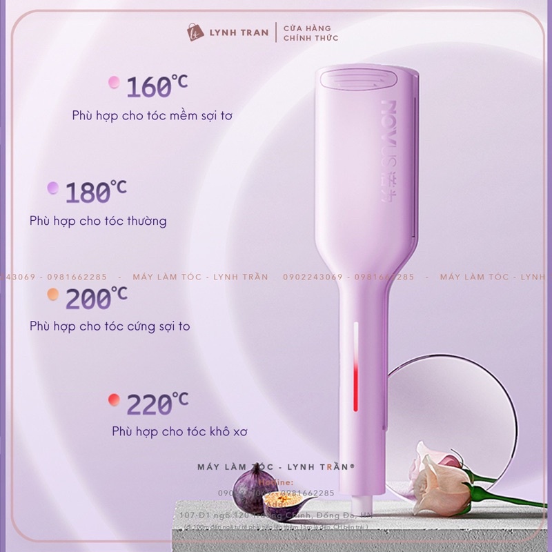 Máy kẹp sóng nước 32mm Novus®️