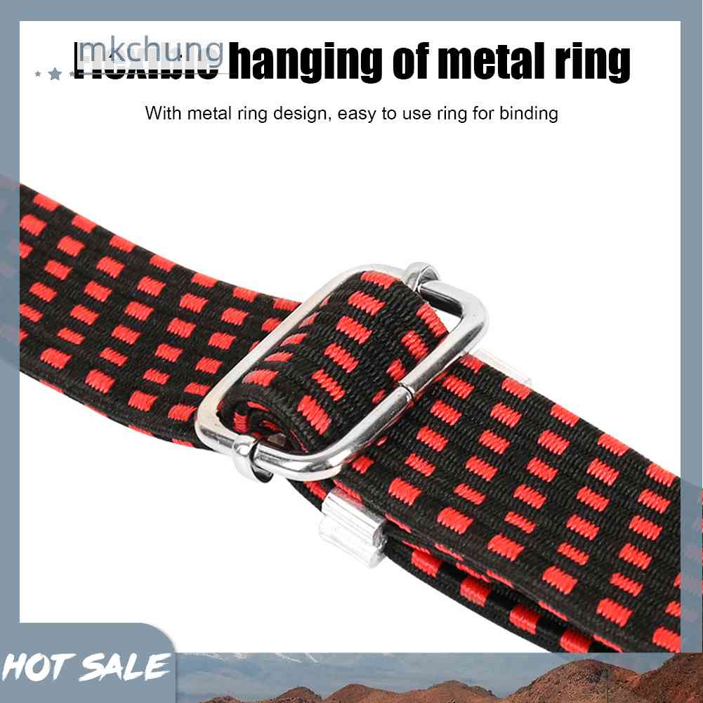 Dây Ràng Cố Định Hành Lý Co Giãn Tiện Dụng Cho Xe Đạp / Xe Máy