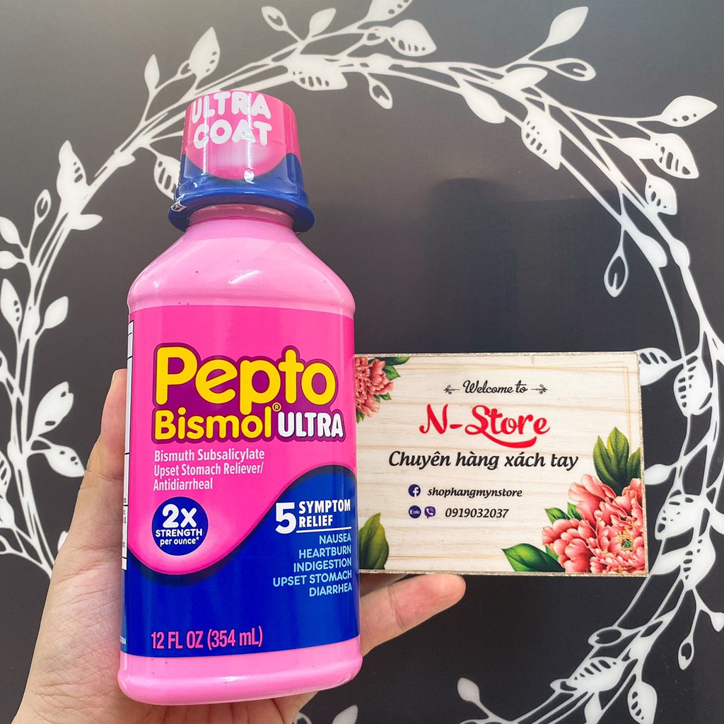Siro Pepto bismol 354ml date tháng 2022
