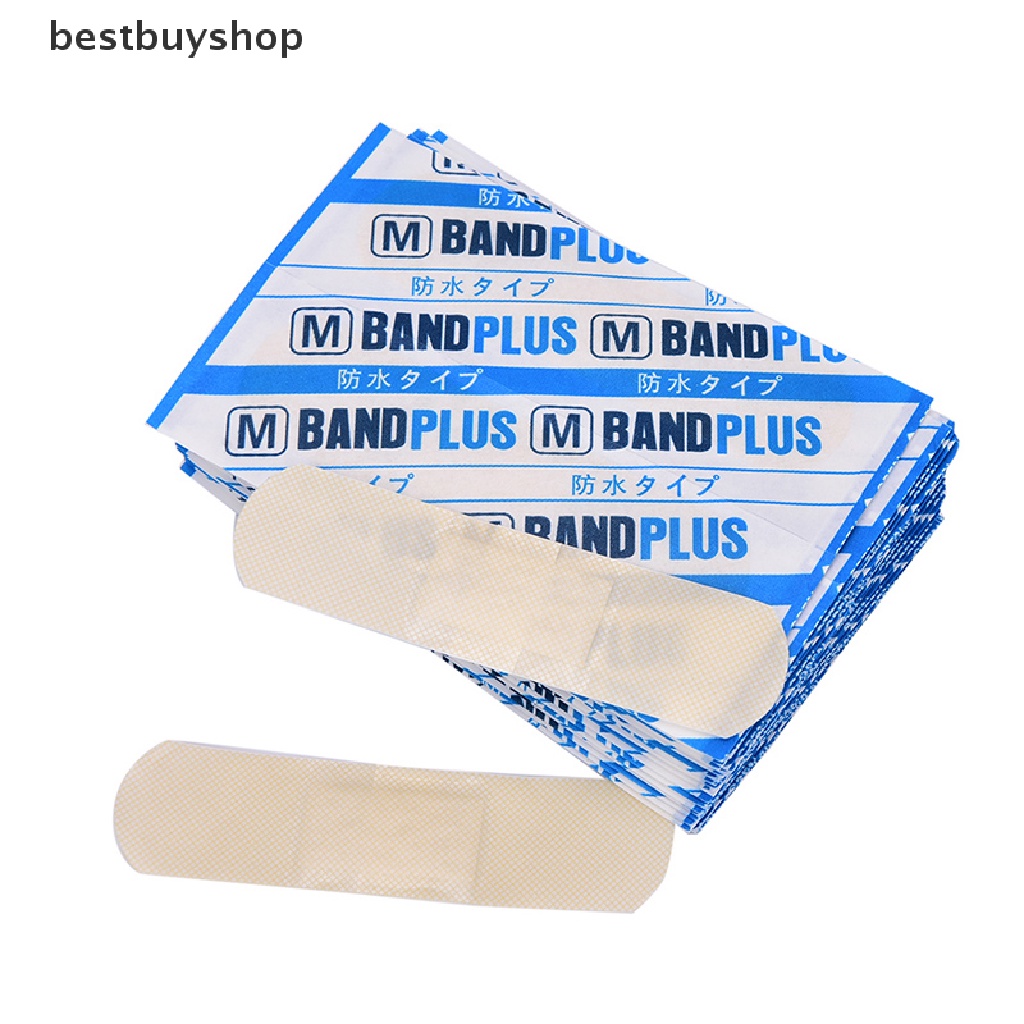 Set 50 băng keo cá nhân y tế chống nước dùng một lần an toàn tiện dụng