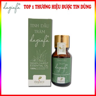 [HÀNG CAO CẤP] - Dầu Tràm Nguyên Chất Cho Bé - 1 Hộp Tinh Dầu Tràm Dagiafa 15ml - Thoa, Pha Nước Tắm, Xông Phòng