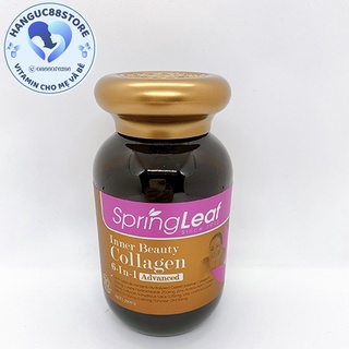Viên Uống Collagen Spring Leaf Inner Beauty Collagen 6 in 1 Advanced 90 Viên - Spring Leaf