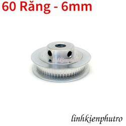 [Pulley GT2] Bánh răng motor - 60 răng