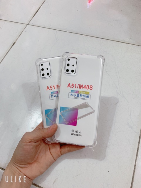 Ốp Silicon trong Chống SỐC Dày dặn sam sung A51, M40S