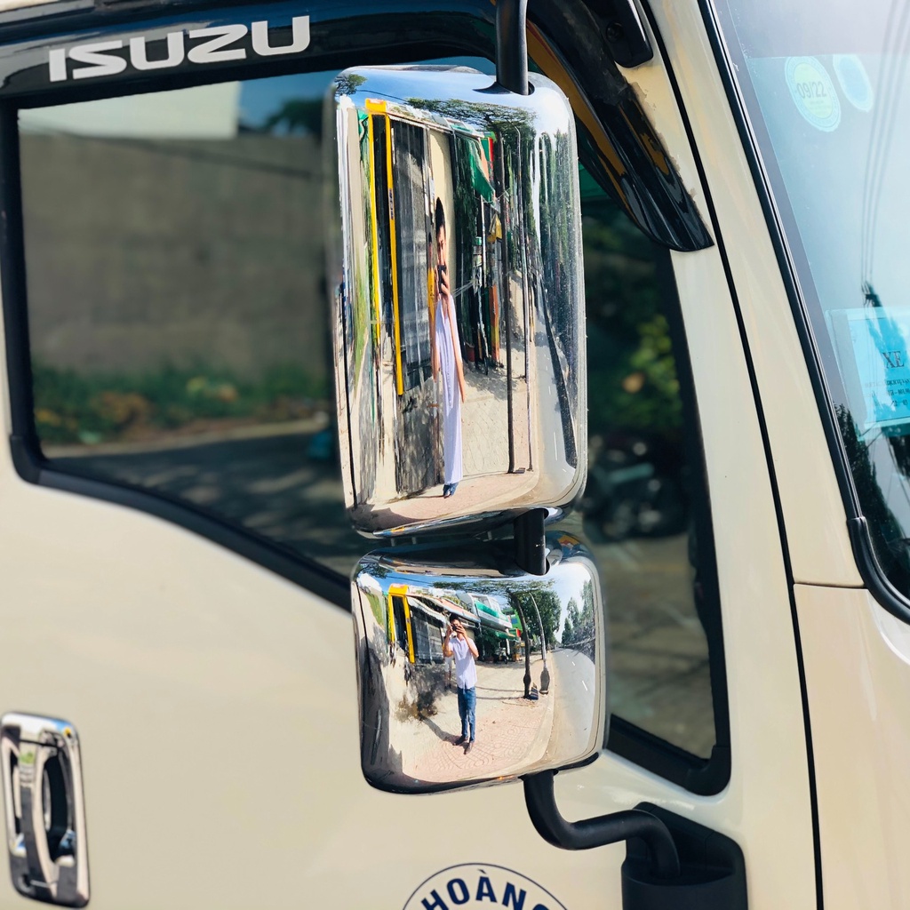 ỐP GƯƠNG XE CHO HINO - ISUZU CHUẨN ĐẸP XỊN SÒ